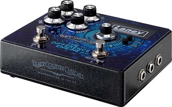 open zoom image for Laney BCC Difference Engine Delay Pedal, New, Action Position Back