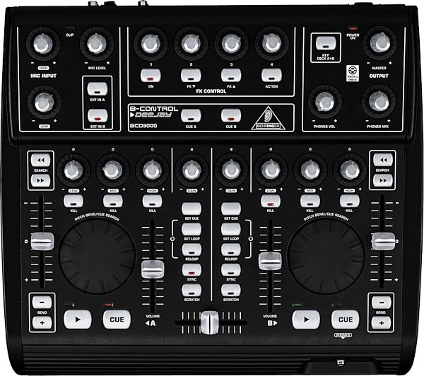open zoom image for Behringer BCD3000 B-Control DJ Mixer, Main