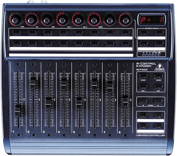 open zoom image for Behringer BCF2000 MIDI Controller with Faders, Main
