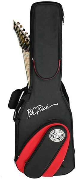 open zoom image for B.C. Rich Model D Premium Guitar Gig Bag, New, Action Position Back
