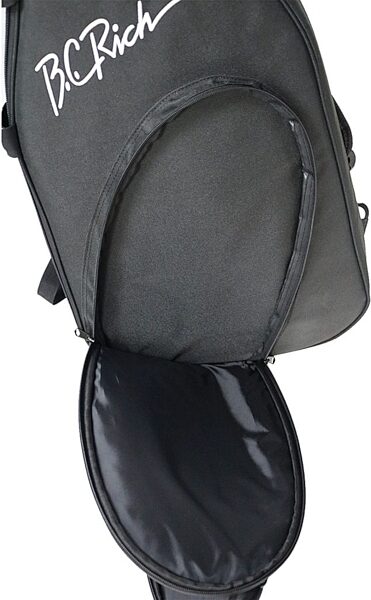 open zoom image for B.C. Rich Model D Premium Guitar Gig Bag, New, Action Position Back