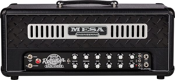 open zoom image for Mesa/Boogie Rectifier Badlander 100 Tube Guitar Amplifier Head (100 Watts), Action Position Back