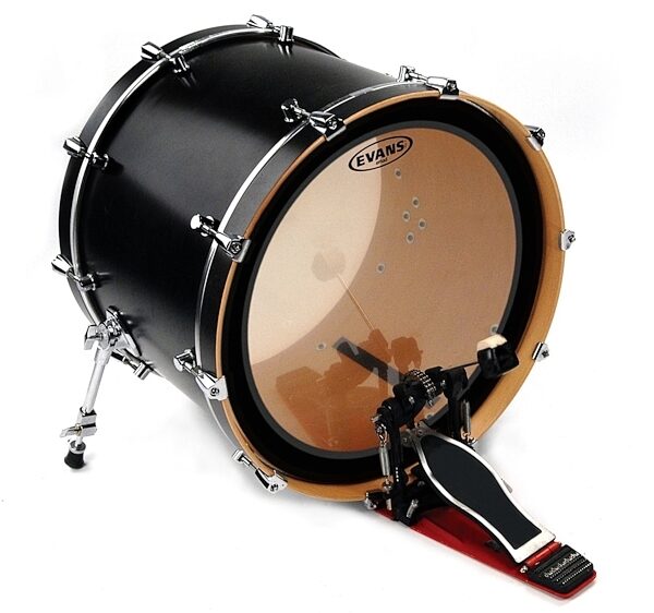 open zoom image for Evans EMAD2 Bass Drumhead, Clear, 18 inch, adga