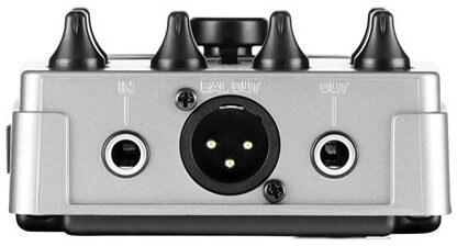 open zoom image for Behringer BDI21 V-Tone Bass Amp Modeler Preamp and DI Pedal, Rear