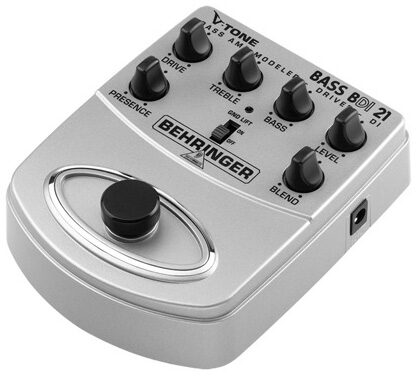 open zoom image for Behringer BDI21 V-Tone Bass Amp Modeler Preamp and DI Pedal, Right