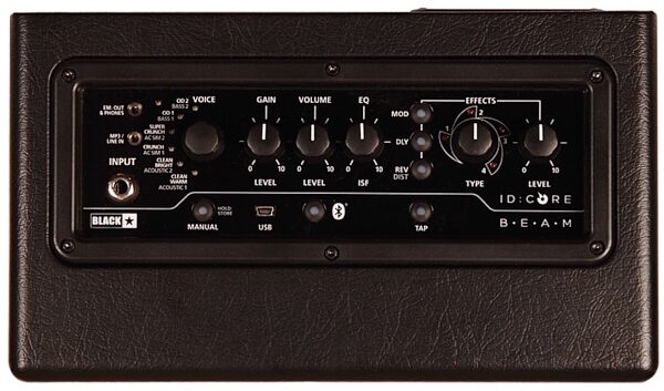 open zoom image for Blackstar ID:CORE BEAM Bluetooth Guitar Combo Amplifier, Top
