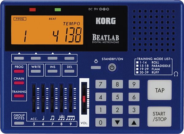 open zoom image for Korg BTL1 BeatLab Digital Metronome, Top