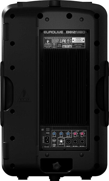 open zoom image for Behringer B812NEO Eurolive Active PA Speaker (1200 Watts, 1x12"), Back