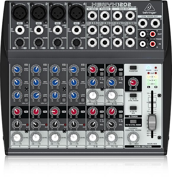 open zoom image for Behringer XENYX 1202 Mixer, Main