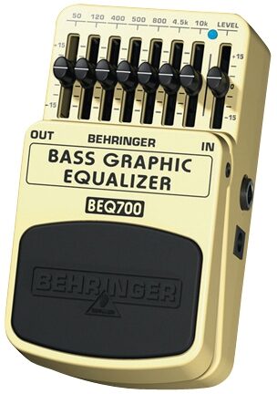 open zoom image for Behringer BEQ700 Bass Graphic Equalizer Pedal, Right