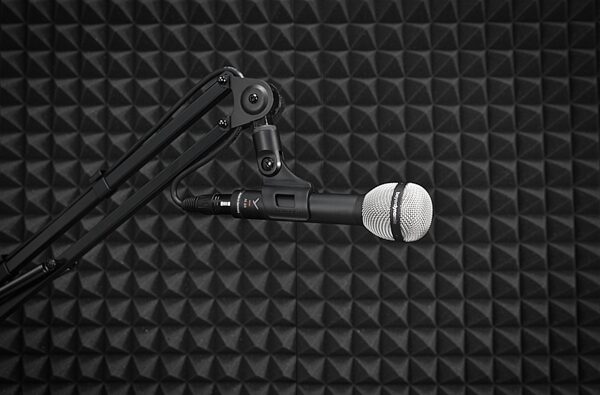 open zoom image for Beyerdynamic M 88 Hypercardioid Dynamic Vocal Microphone, V2, Open Box (Like New), In Use