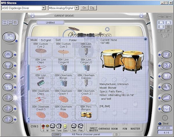 open zoom image for FXpansion 8-Bit Kit Expansion Pack for BFD, Screenshot 2