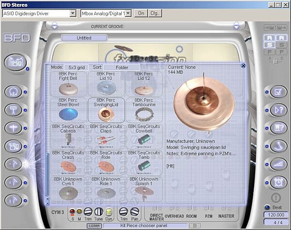 open zoom image for FXpansion 8-Bit Kit Expansion Pack for BFD, Screenshot 3