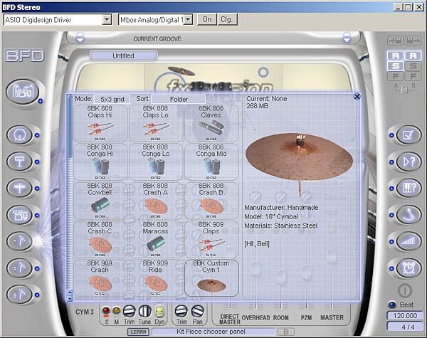 open zoom image for FXpansion 8-Bit Kit Expansion Pack for BFD, Screenshot 9