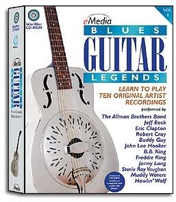 open zoom image for eMedia Blues Guitar Legends Educational Software (Macintosh and Windows), Main