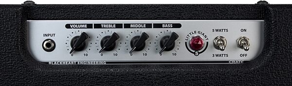 open zoom image for Blackheart Little Giant BH5-112 Guitar Combo Amplifier (5 Watts, 1x12"), Control Panel