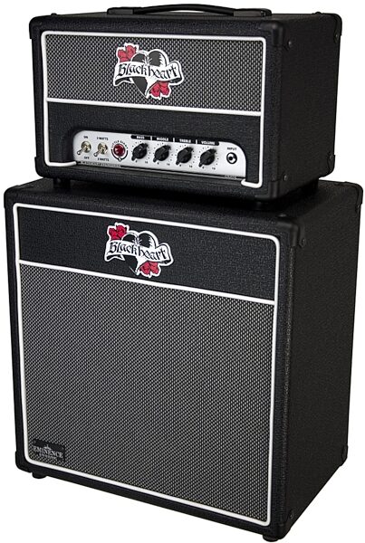 open zoom image for Blackheart ENG Guitar Amplifier Half Stack with BH5 Head and BH112 Cabinet, Main