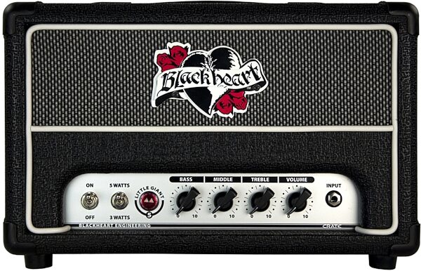 open zoom image for Blackheart Little Giant BH5H Guitar Amplifier Head (5 Watts), Front