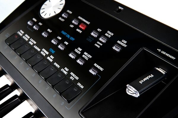 open zoom image for Roland BK-5 Backing Keyboard, Controls