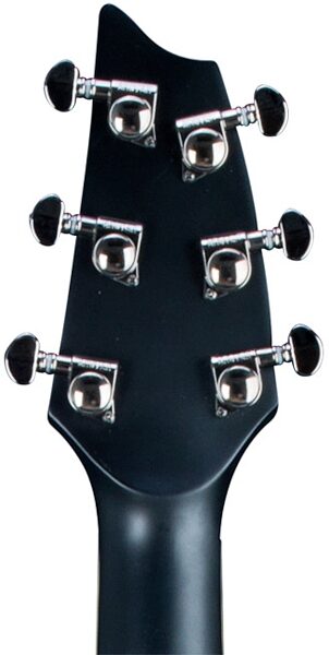 open zoom image for Breedlove Stage Concert Acoustic-Electric Guitar (with Gig Bag), Black - Magic - Headstock Back