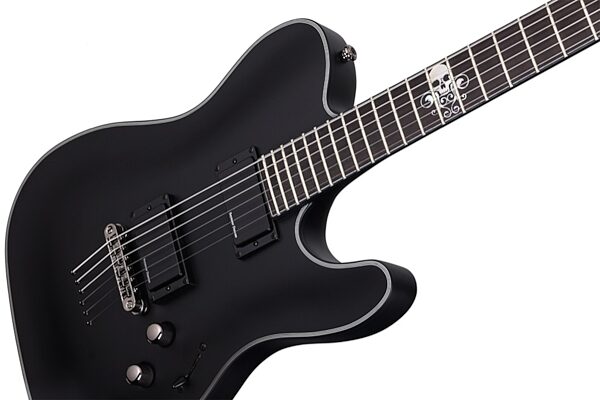 open zoom image for Schecter BlackJack SLS PT Passive Electric Guitar, Satin Black Body