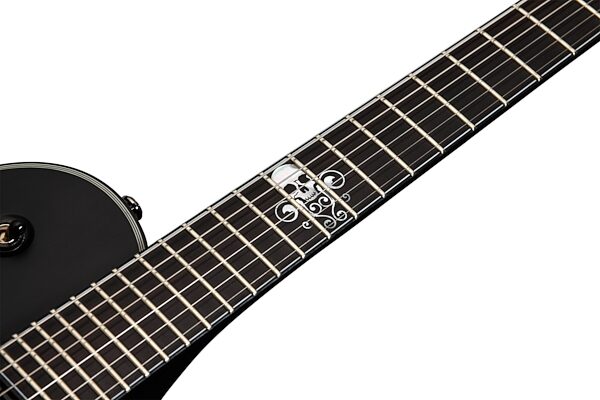 open zoom image for Schecter BlackJack SLS Solo-6 Passive Electric Guitar, Satin Black Inlay