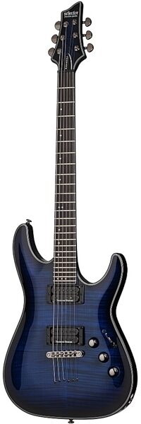 open zoom image for Schecter BlackJack SLS Solo-6 Passive Electric Guitar, See Thru Blue Burst