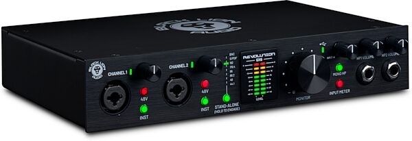 open zoom image for Black Lion Audio Revolution 6X6 USB Audio Interface, New, Action Position Back