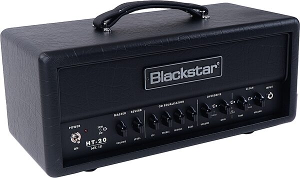 open zoom image for Blackstar HT-20RH MK3 Guitar Amplifier Head (20 Watts), Open Box (Like New), Action Position Back