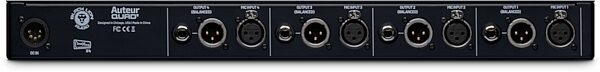 open zoom image for Black Lion Audio Auteur Quad2 4-Channel Mic Pre, New, Action Position Back
