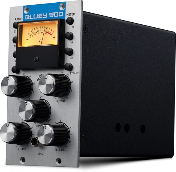 open zoom image for Black Lion Audio Bluey 500 FET Limiting Amplifier (500-Series Format), New, Action Position Back