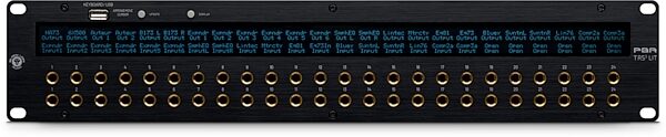 open zoom image for Black Lion Audio PBR TRS3-LIT 48-Point LED Patchbay, New, Action Position Back