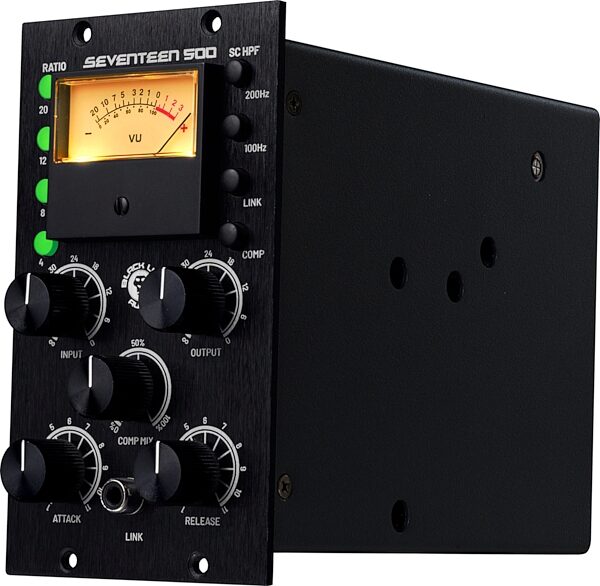 open zoom image for Black Lion Audio Seventeen 500 Series FET Compressor, New, Action Position Back