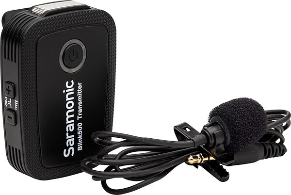 open zoom image for Saramonic Blink 500 B1 Lavalier Camera Wireless Microphone System, Black, Action Position Front
