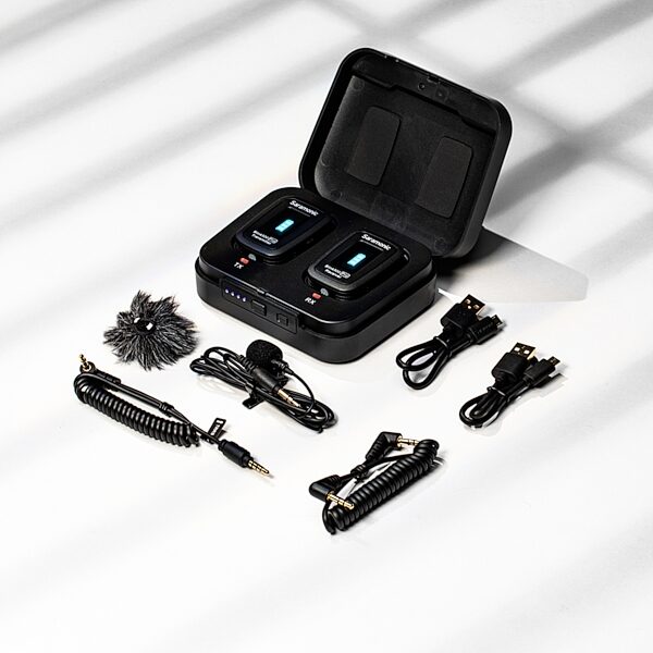 open zoom image for Saramonic Blink 500 PRO B1 Digital Wireless Lavalier Microphone System, New, Action Position Back