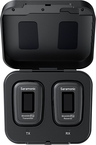 open zoom image for Saramonic Blink 500 PRO B1 Digital Wireless Lavalier Microphone System, New, Action Position Back