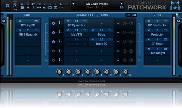 open zoom image for Blue Cat Audio PatchWork Audio Plug-in, Digital Download, view