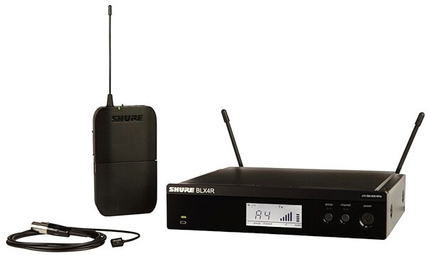 open zoom image for Shure BLX14R/W93 Wireless Lavalier Microphone System, Band H10 (542 - 572 MHz), Main