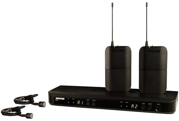 open zoom image for Shure BLX188/PG85 Dual PG185 Lavalier Wireless Microphone System, Main