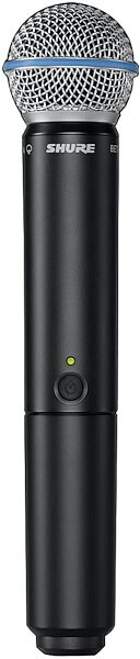 open zoom image for Shure BLX2/B58 Handheld Wireless Beta 58A Microphone Transmitter, Band H9 (512 - 542 MHz), Main
