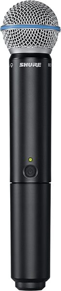 open zoom image for Shure BLX24/B58 Handheld Wireless Beta 58A Microphone System, Band H10 (542 - 572 MHz), Transmitter