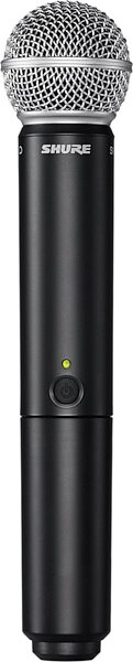 open zoom image for Shure BLX24/SM58 Handheld Wireless SM58 Microphone System, Band H9 (512 - 542 MHz), Detail Transmitter