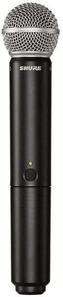 open zoom image for Shure BLX2/PG58 Handheld Wireless PG58 Microphone Transmitter, Band H9 (512 - 542 MHz), Open Box (Very Good), Main