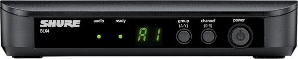 open zoom image for Shure BLX24/SM58 Handheld Wireless SM58 Microphone System, Band H9 (512 - 542 MHz), Detail Receiver