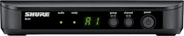 open zoom image for Shure BLX4 Wireless Receiver for BLX Wireless System, Band H11 (572 - 596 MHz), Action Position Back