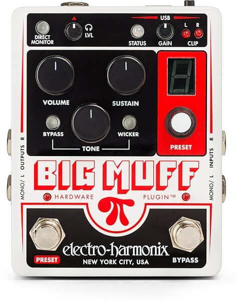 open zoom image for Electro-Harmonix Big Muff Pi Hardware Plugin Pedal, New, Main