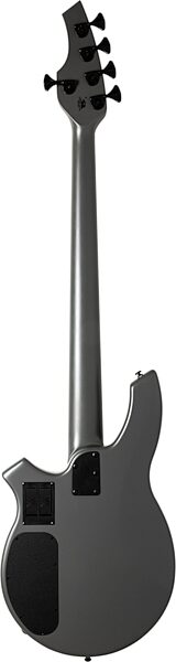 open zoom image for Ernie Ball Music Man Bongo 5HH Electric Bass, 5-String (with Case), Titan Gray, Ebony Fretboard, Main Back