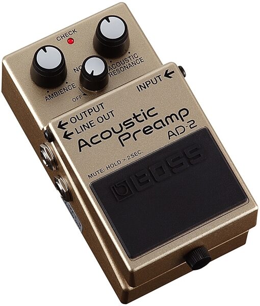 open zoom image for Boss AD-2 Acoustic Preamp Guitar Pedal, Open Box (Like New), Alt