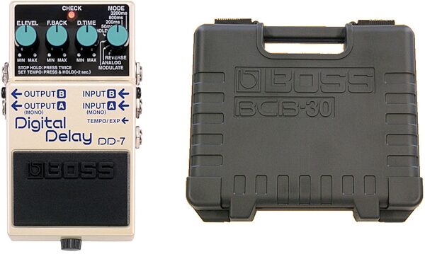 open zoom image for Boss DD-7 Digital Delay Pedal, boss-pak