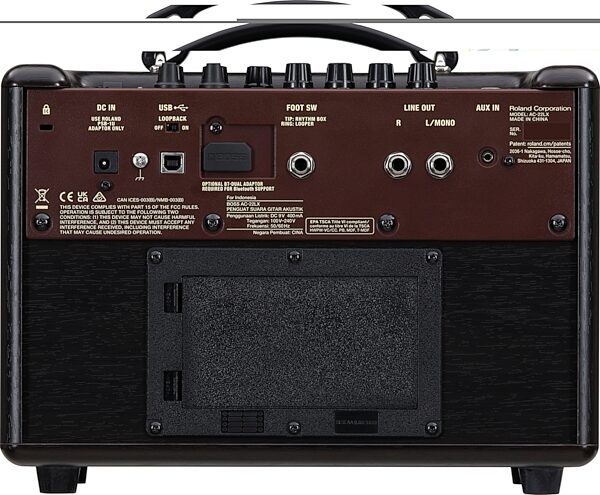 open zoom image for Boss AC-22LX Acoustic Guitar Amplifier, Open Box (Like New), Action Position Back